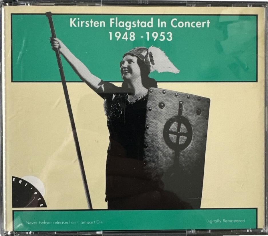 Kirsten Flagstad in Concert 1948-1953 2 CD SET Eklipse EKR CD 15