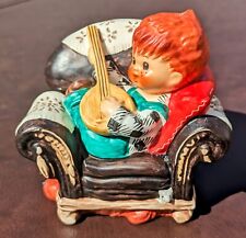 Goebel Charlot Byj Redhead Figurine Off Key Boy w/Banjo Germany Mint Condition  picture