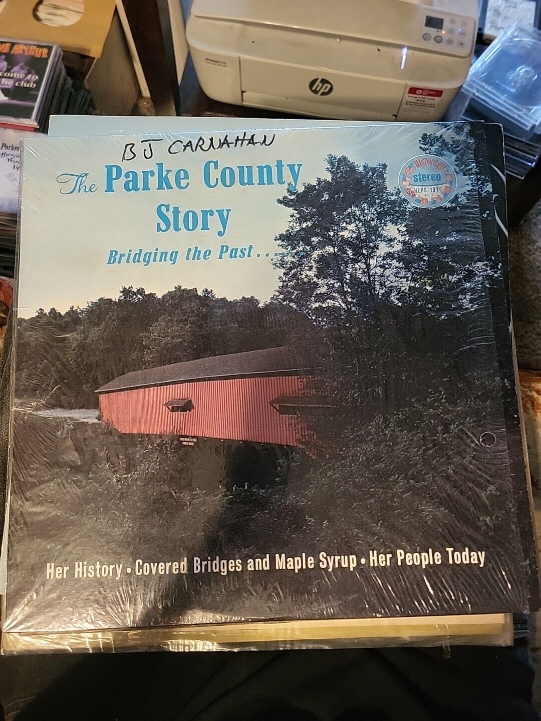 Parke County Story Bridging The Past LP Vol. 1 History