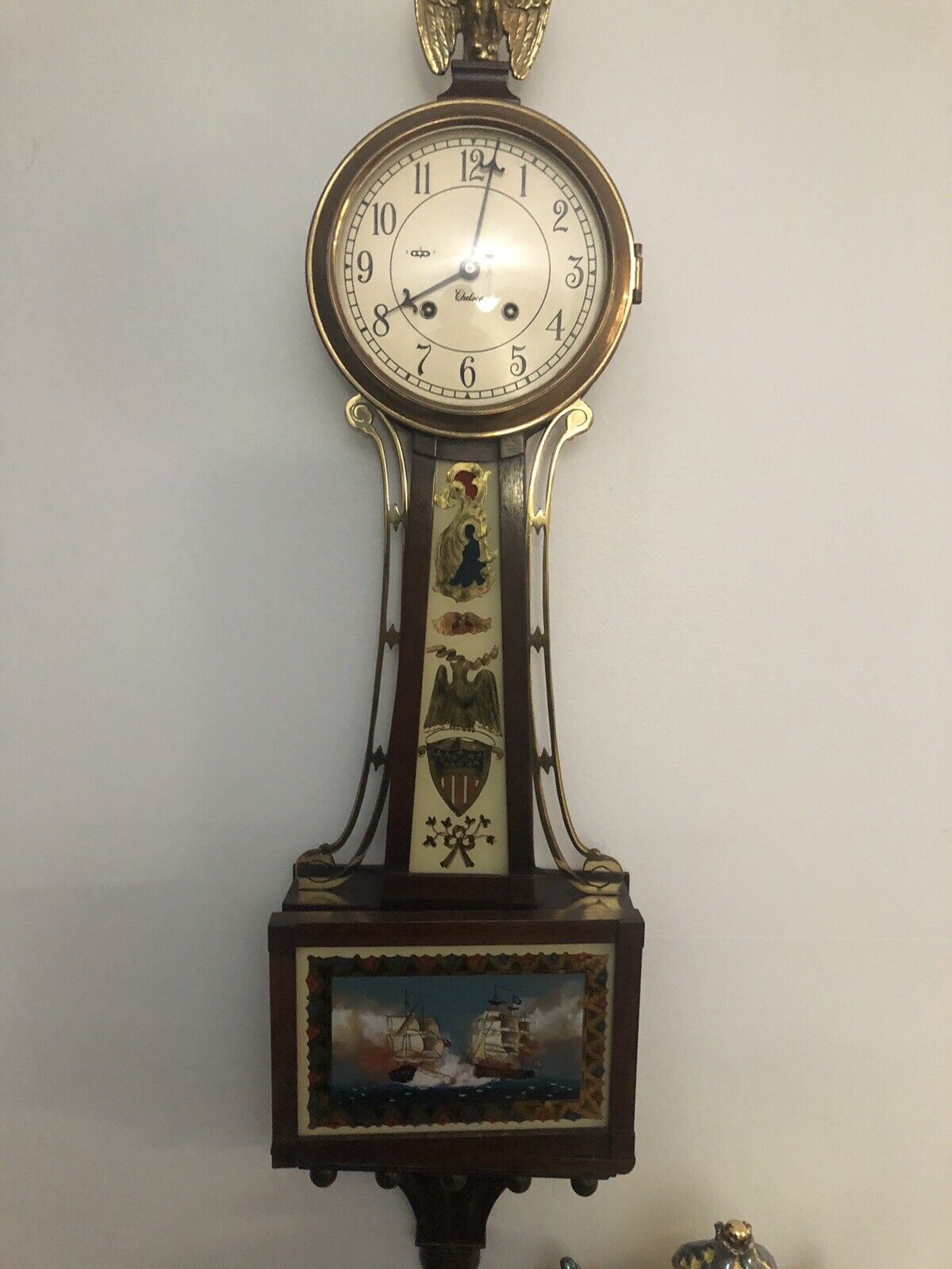 Chelsea Banjo Clock 3/4 Works  / Serial # 769719