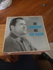 Don Gibson Oh Lonesome Me 1958 Vinyl Lp 1743 Original RCA VICTOR Mono Excellent  picture