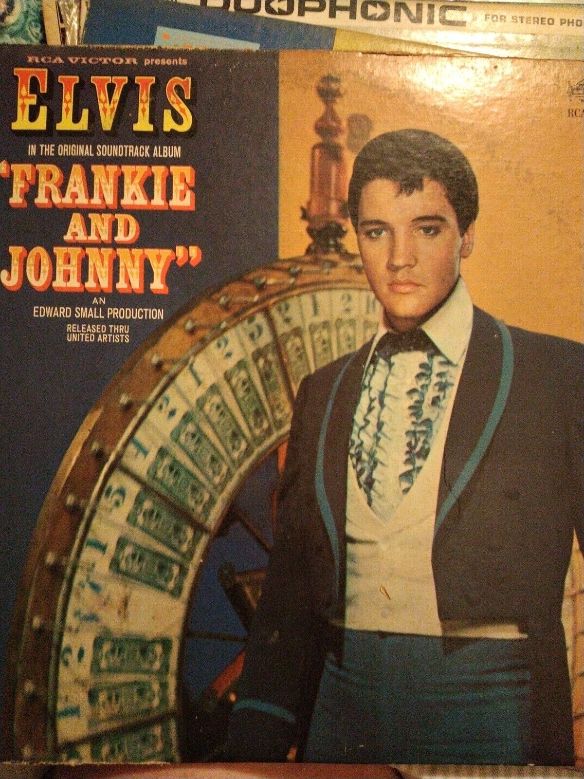 Elvis Presley Frankie And Johnny Vintage Record