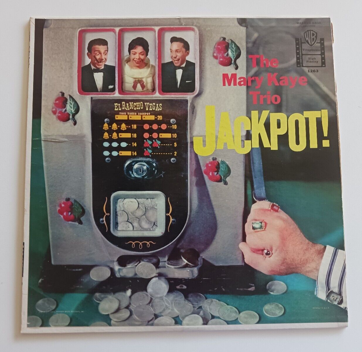 The Mary Kaye Trio - Jackpot - 1959 Vinyl W1263 VG++ LP