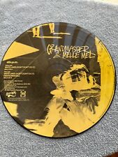 RARE 1983 UK Picture Disc - Grandmaster And Melle Mel - White Lines 12” Vinyl picture