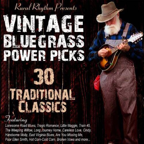 Vintage Bluegrass Power Picks: 30 Traditional Classics - Audio CD - GOOD