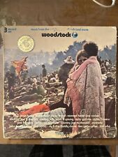 Woodstock Original Soundtrack SD 3-500 Cotillion Vintage Vinyl 3 LP 1970 picture