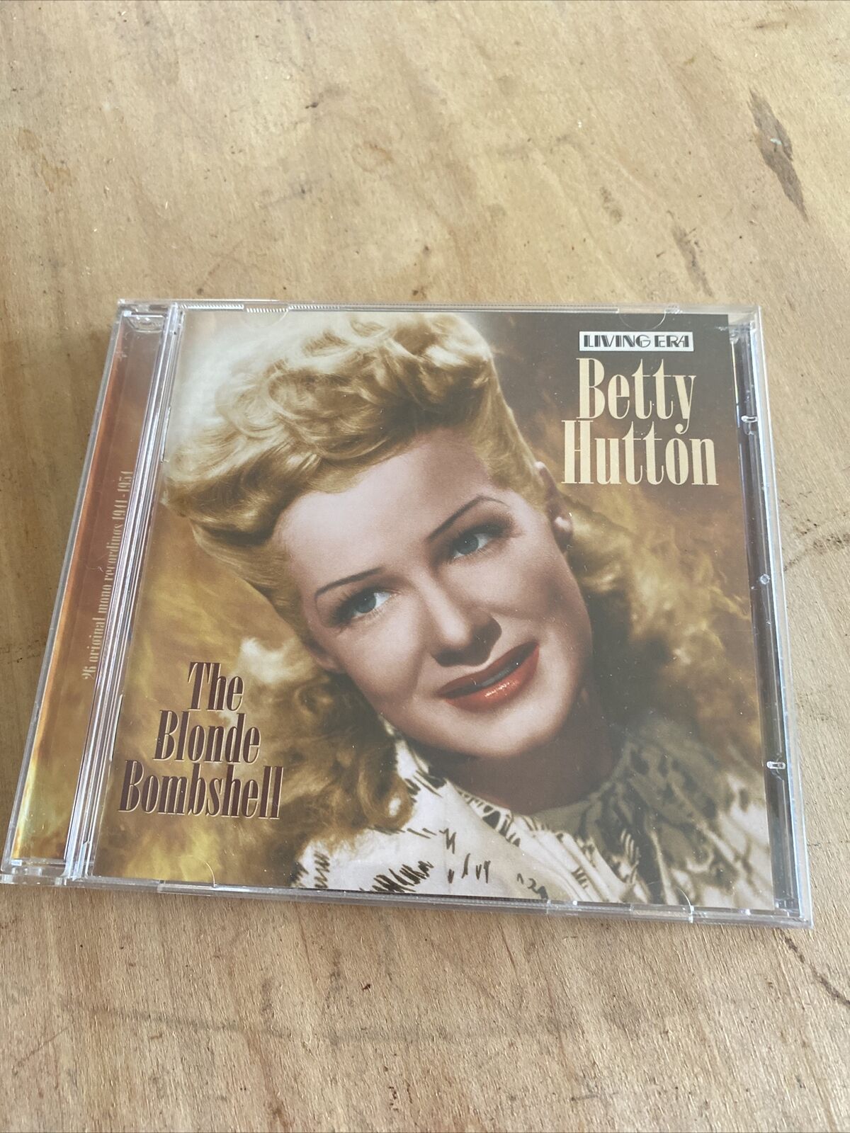 BETTY HUTTON - The Blonde Bombshell CD 2006 Living Era