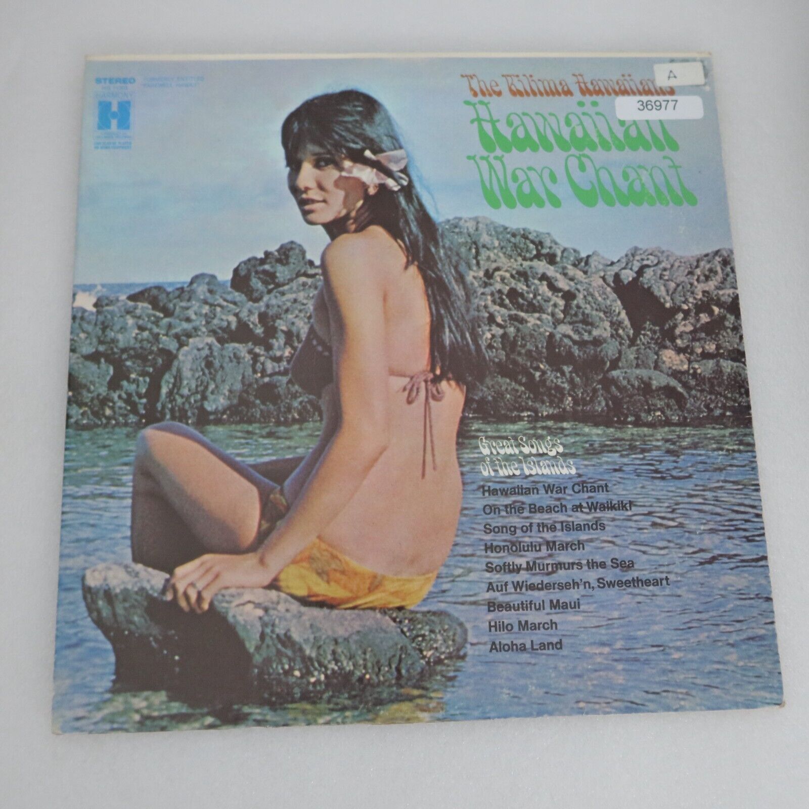The Kilima Hawaiians Hawaiian War Chant Great Songs Of The Islands LP Vinyl Rec