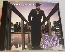 TOO $HORT - Get in Where You Fit In [Clean] [Edited] CD, Dec-1993, Jive Short picture