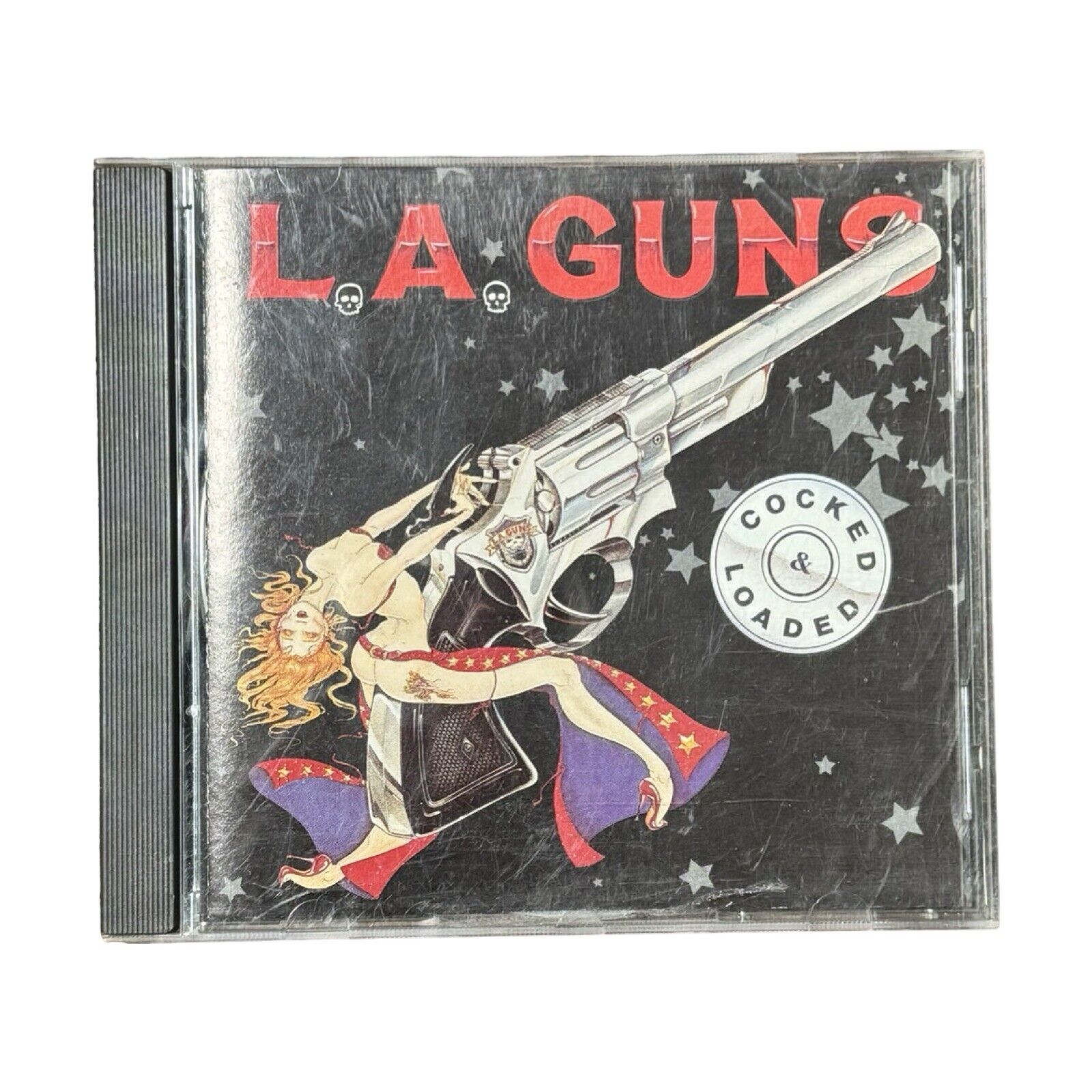 L.A. Guns Cocked & Loaded CD 1989 Used VG Vertigo PolyGram 838 592-2 MTV Hair