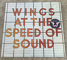 ONLY PLAYED ONCE ORIGINAL Wings At The Speed Of Sound Album Vinyl LP picture