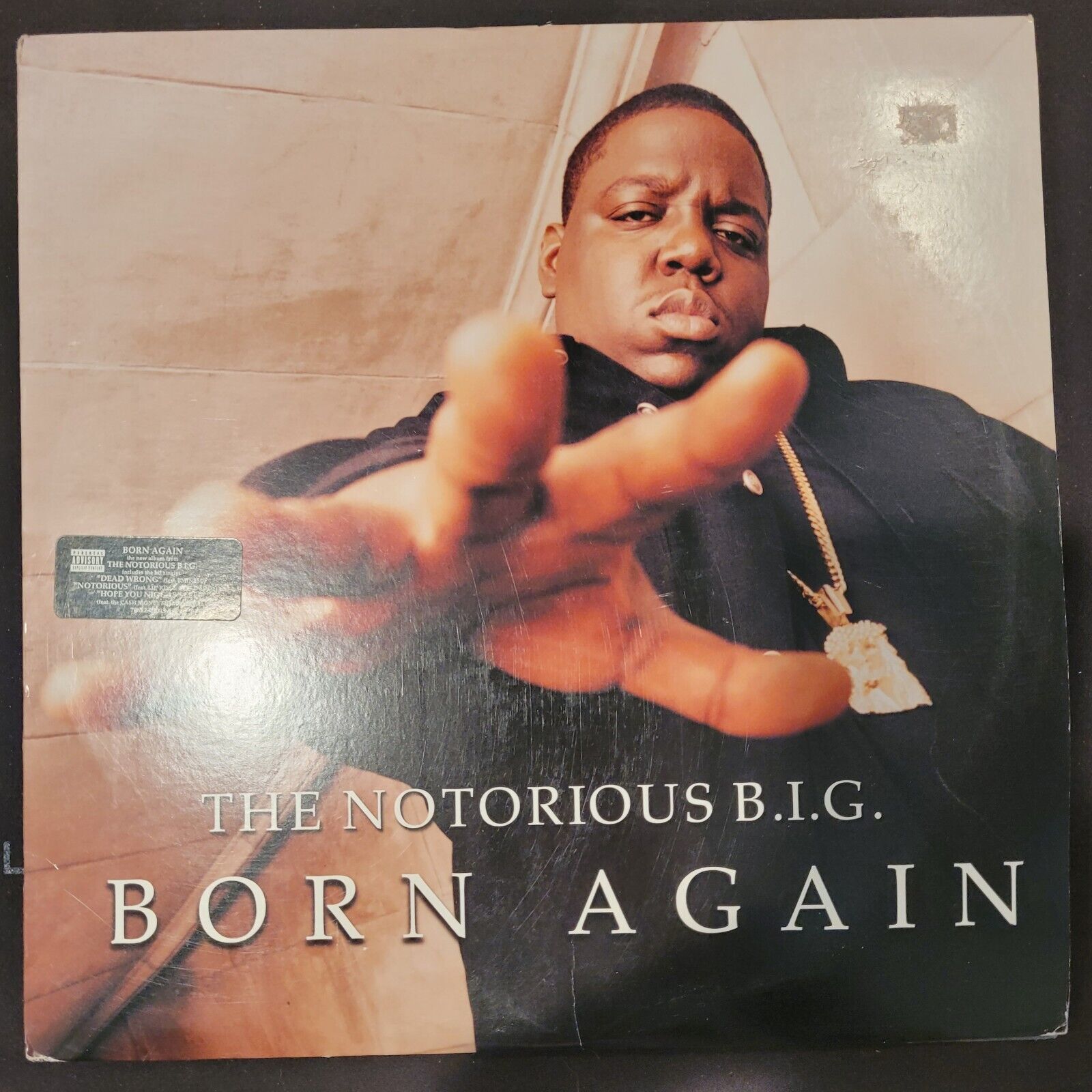 THE NOTORIOUS BIG  BORN AGAIN - VINYL  2-LP SET -  NEVER BEEN USED - New
