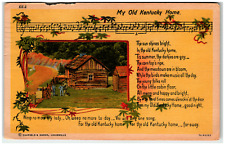 Postcard My Old Kentucky Home Song & Lyrics Stephen Foster Composition Music picture