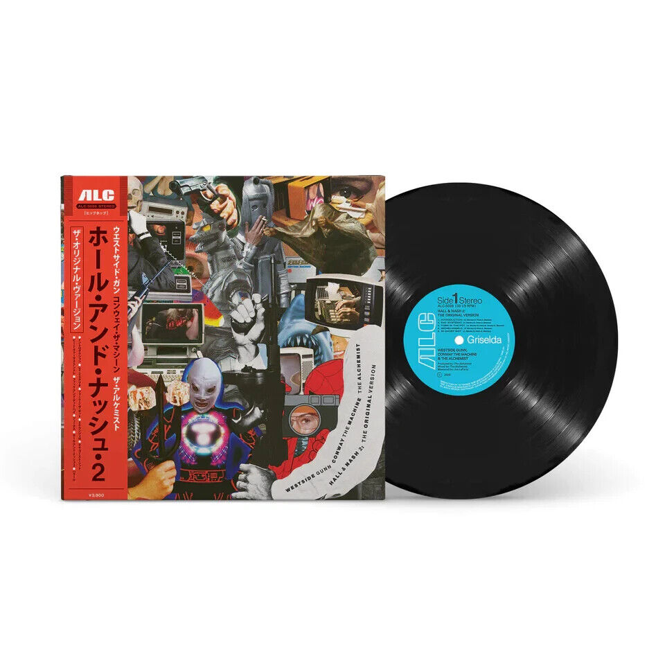 NEW Hall & Nash 2: THE ORIGINAL VERSION LP BLACK VINYL ALT COVER OBI LIMIT /500