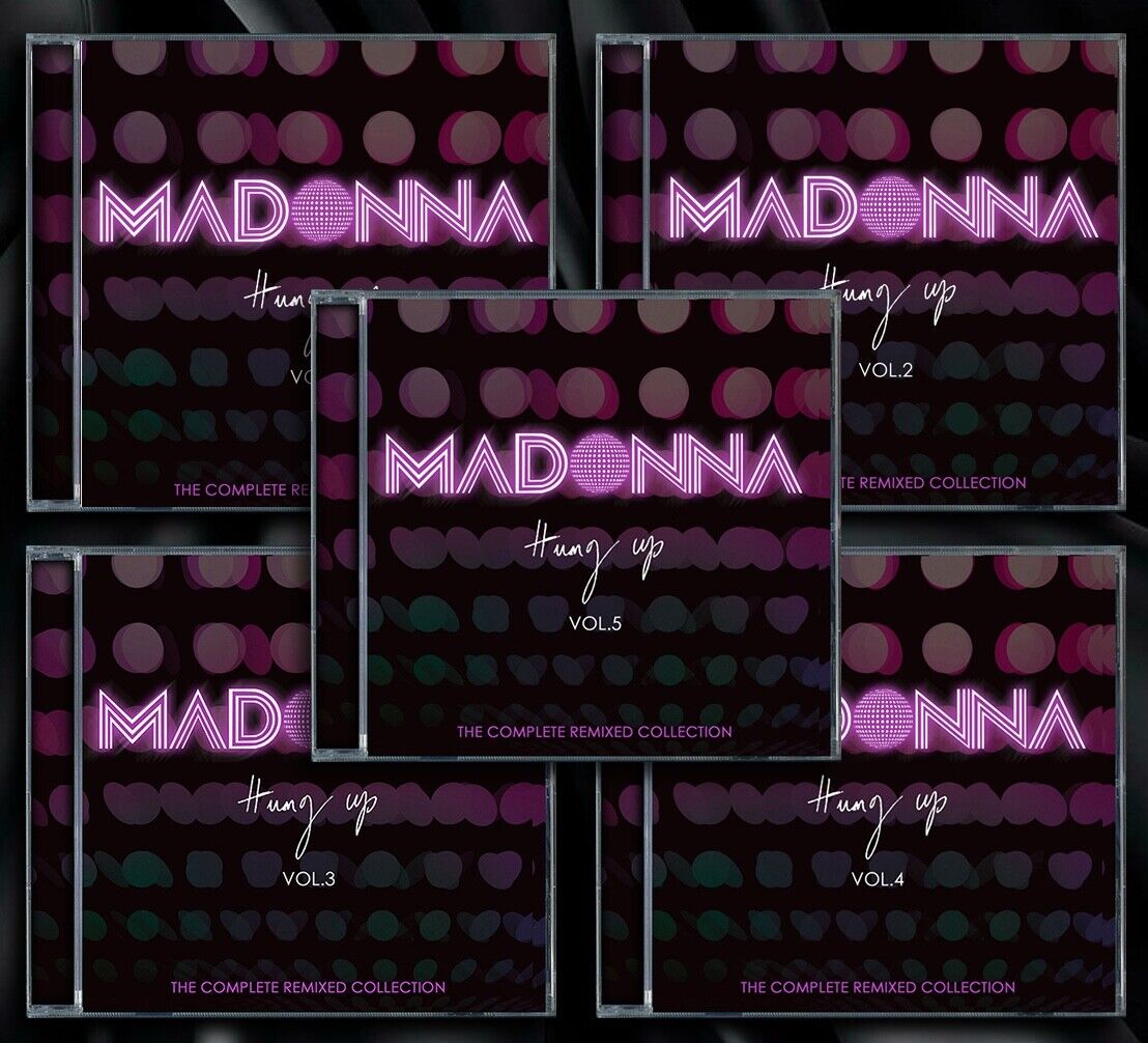 Madonna The Hung Up Remixed Collection (5 CDs)