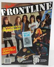 FENDER FRONTLINE Guitar Magazine VTG 1991  Winter Vol 3 BLACK CROWES NEW NOS picture