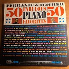 United Artists - 50 Fabulous Piano Favorites - UAL 3343 - Vinyl Record LP picture