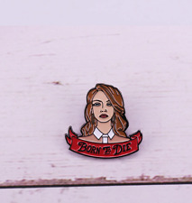 Born to die lapel pin Lana del Rey super fan gift Pin Badge music Lover Lyrics picture