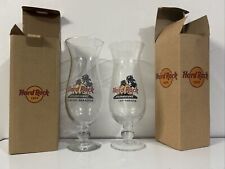 Hard Rock Cafe Hurricane Glass Surfers Paradise x 2 - New in Box - Collectable picture