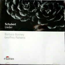 Schubert - Lieder, Barbra Bonney, Geoffrey Parsons  - CD, VG picture