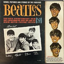 The Beatles Song Pictures Stories  V J Print Error On This First Edition. Mono picture