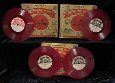 Vintage 45 Gospel Records 1950 Happy-Time Unbreakable Red 6 Records picture