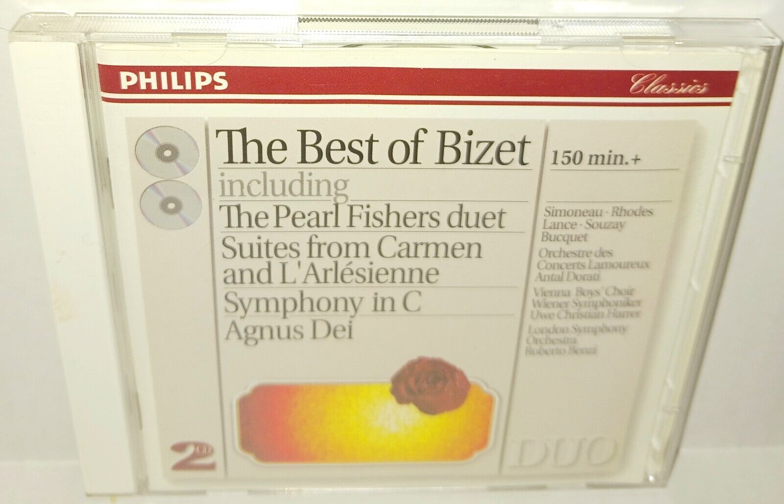 Georges Bizet The Best Of CD 2 Discs Opera Philips 442 272-2 Vintage 1994 ADD