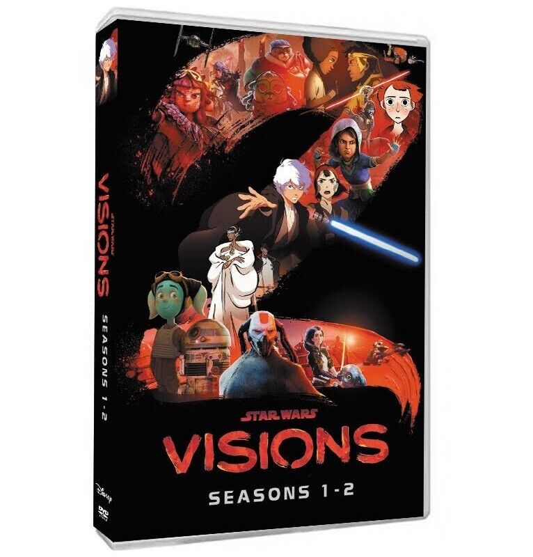 STAR WARS VISIONS: Complete Series, Season 1-2 (DVD, TV-Series, Box-Set)
