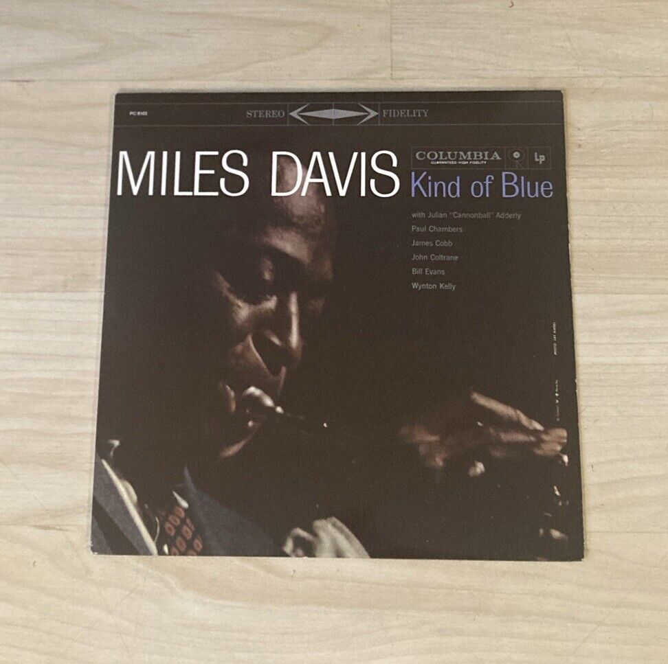 Miles Davis Kind of Blue PC-8163 Vinyl LP Record VG Columbia