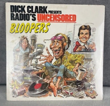 Vintage Dick Clark Presents Radio's Uncensored Bloopers Vinyl Album 1984 Sealed picture