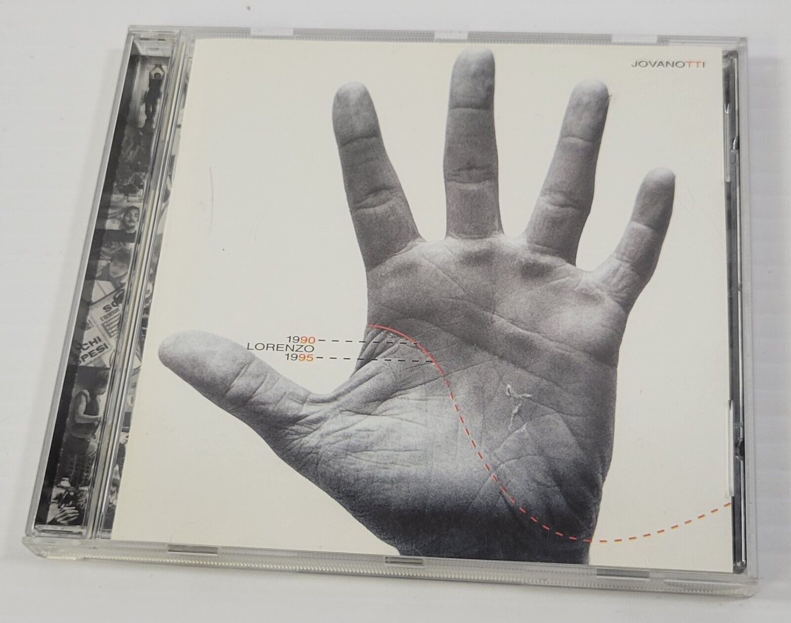M) Lorenzo 1990-1995 by Jovanotti (Lorenzo Cherubini) (CD, 1995 Polygram Italia)