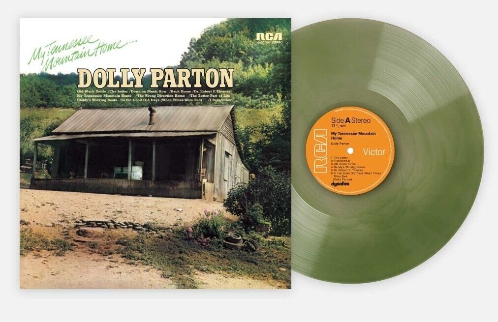 Dolly Parton My Tennessee Mountain Home LP Smoky Mountain Galaxy Vinyl New 