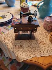 music box vintage Adorable Sewing Machine Works Great picture