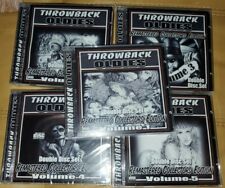 Throwback Oldies CDs Vol 1,2,3,4 and 5 GET THE SET/ all double discs 10cds total picture