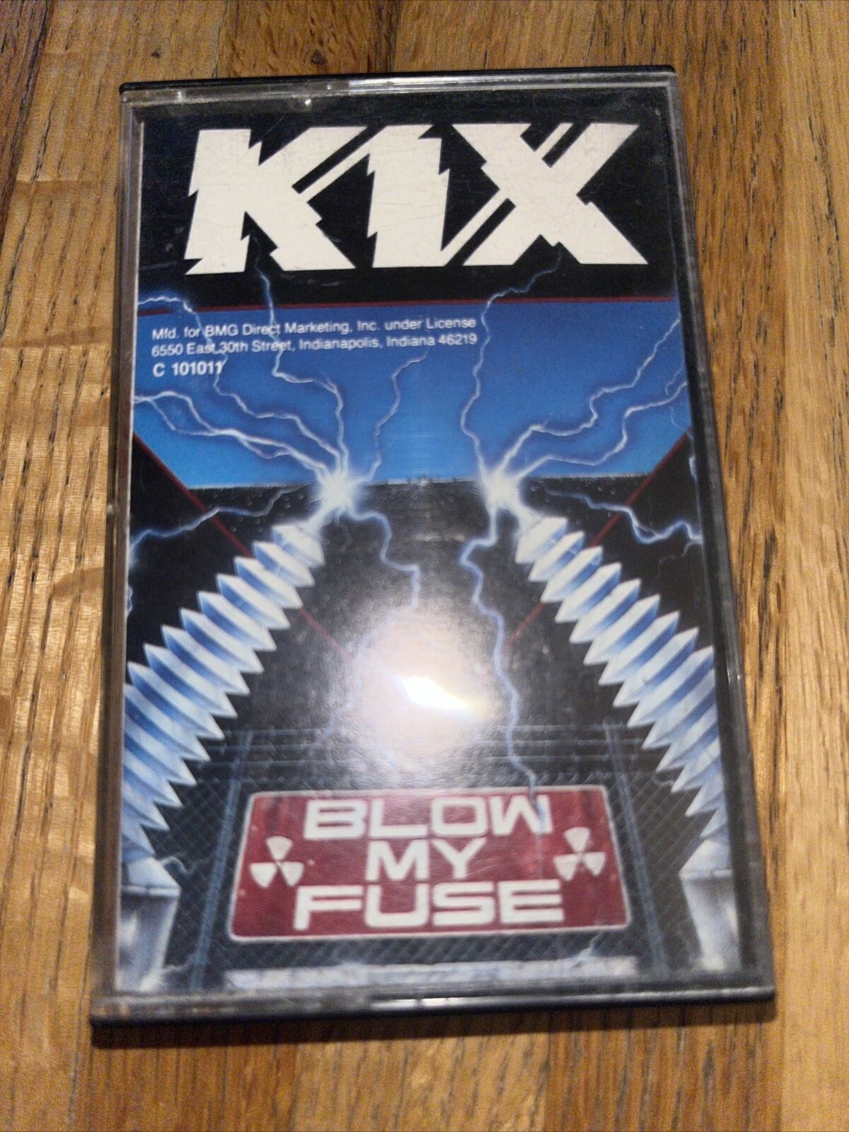 Kix  Blow My Fuse Cassette Atlantic 1988