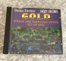 Chesky Stereo Review Gold Stereo & Surround Set Up CD 1997 Excellent Disc picture