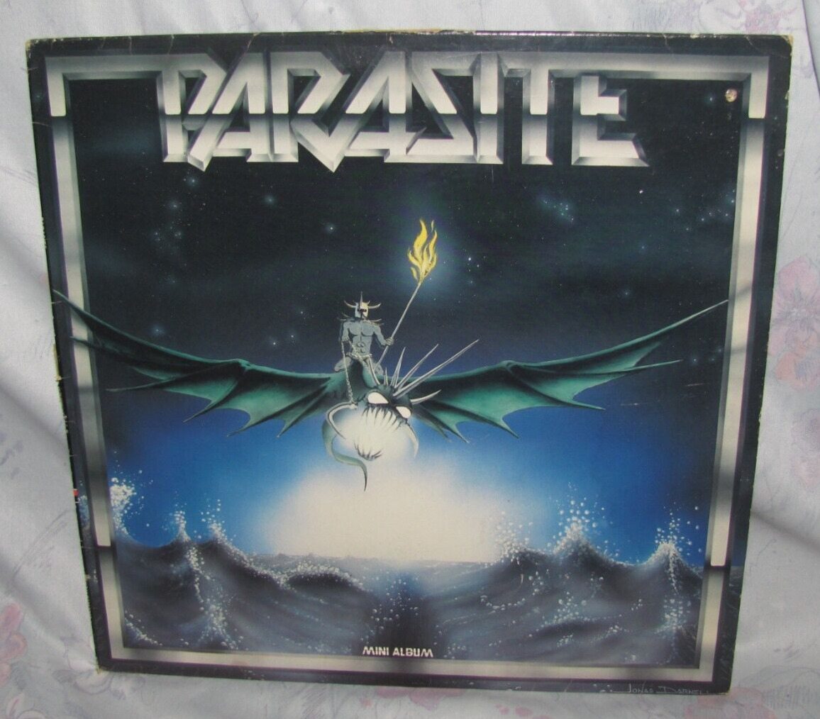 Vintage 1984 LP Parasite Mini Album Original Pressing Banzai Records BAM 1008