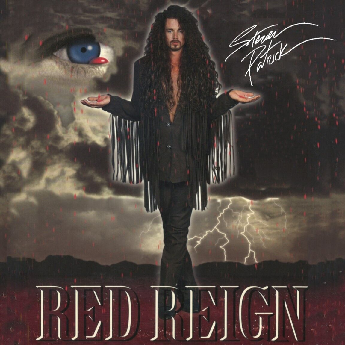Steven Patrick of Holy Soldier re-release of super rare RED REIGN CD 2023  CCM
