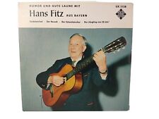 Rare Vintage Vinyl- Hand Fitz Aus Bayern- German Import 7