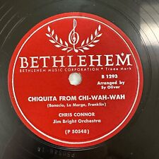 Chiquita From Chi Wah Wah Ask Me 78 RPM Record Chris Connor picture