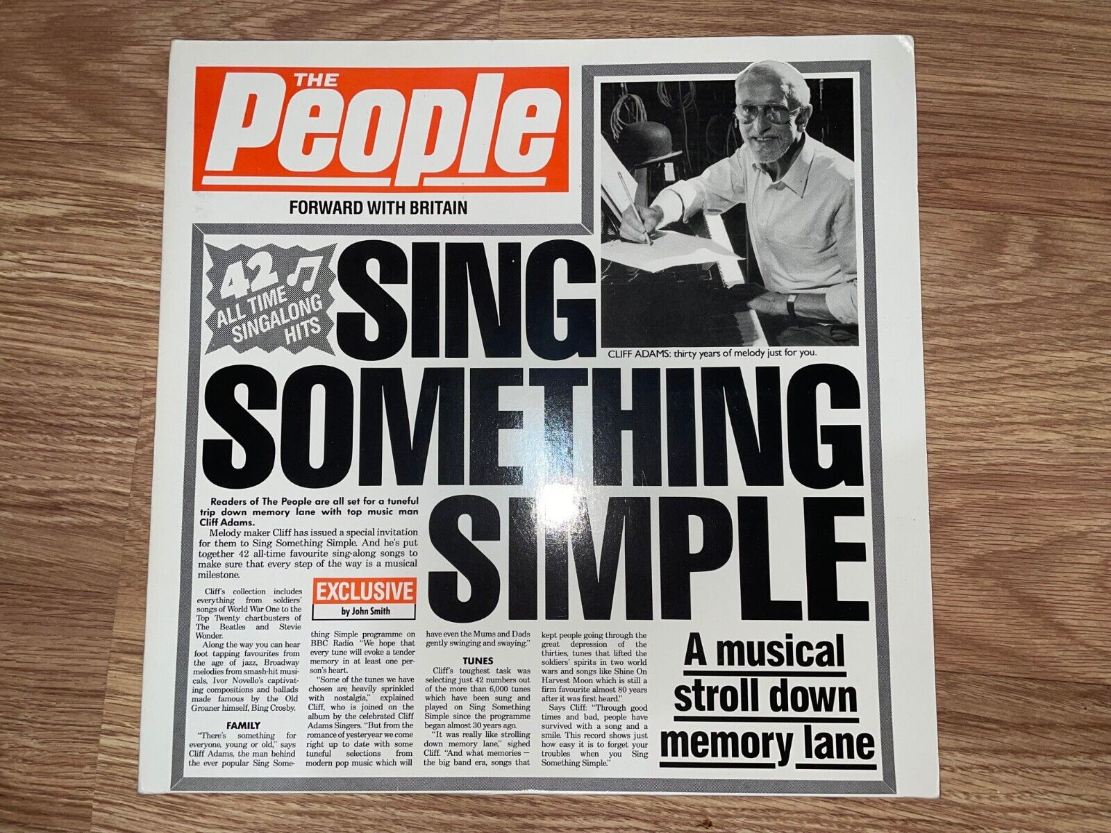 The Cliff Adams Singers ‎– Sing Something Simple (Vintage Pop/Easy Listening LP)