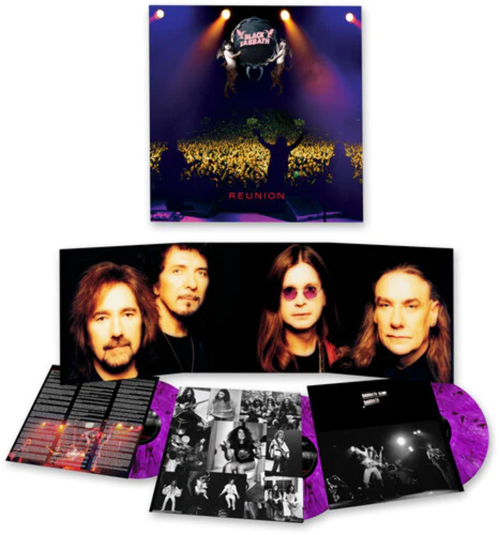 Black Sabbath - Reunion [Indie-Exclusive Purple Smoke Vinyl] NEW Sealed Vinyl