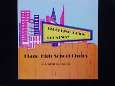 Vintage LP, Plano (TX) High School Choirs, Strolling Down Broadway, preowned picture
