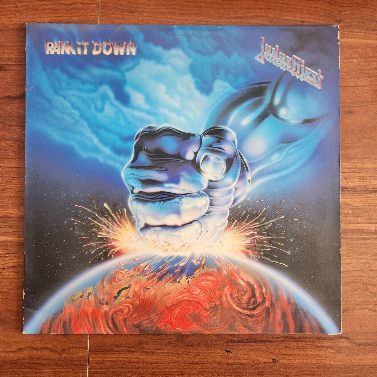 Judas Priest - Ram It Down Vintage Original Vinyl - Columbia Records 