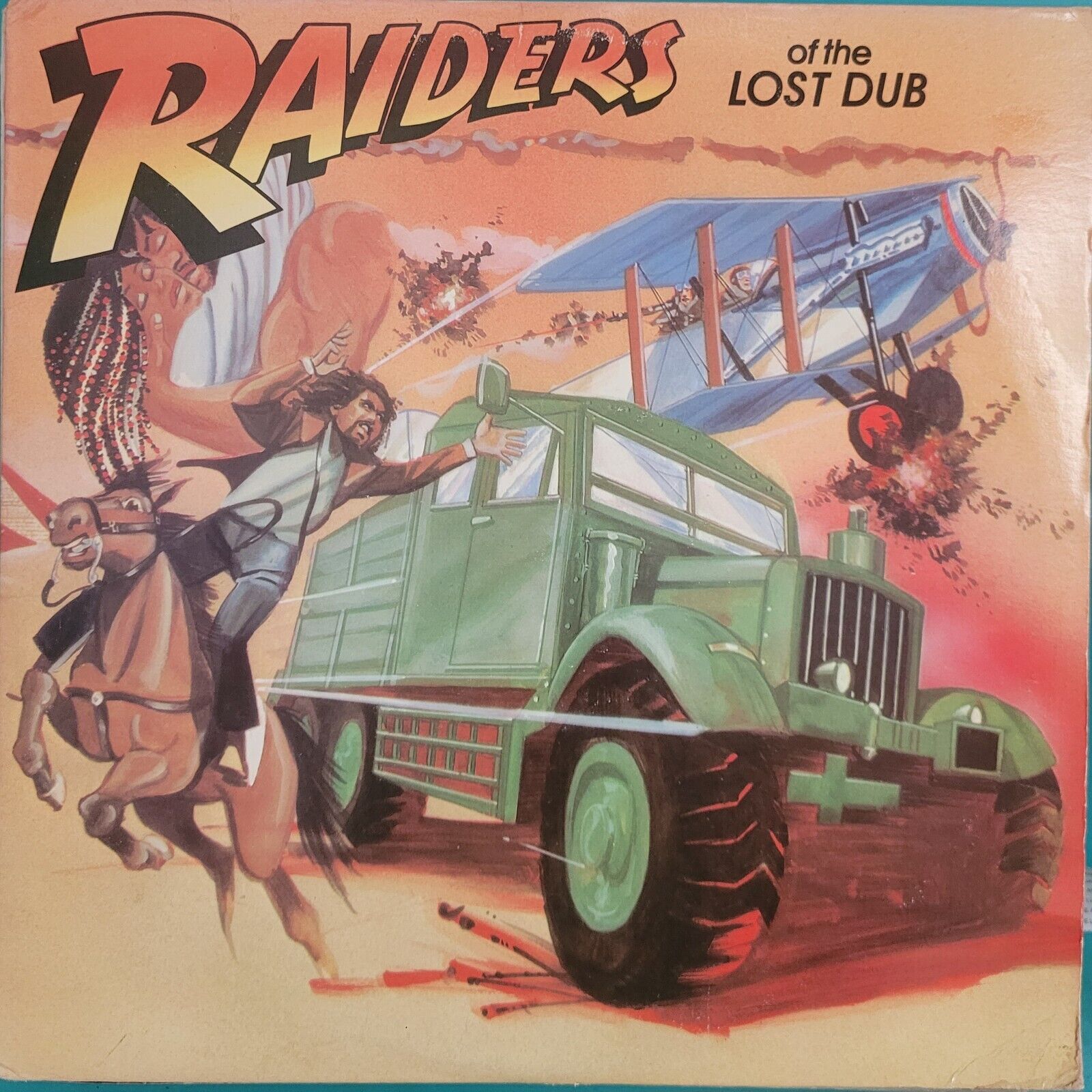 Various Artist Raiders Of The Lost Dub Reggae Vinyl 1981 ILPS 9705