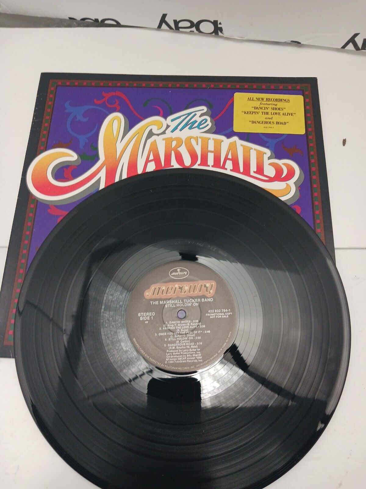 The Marshall Tucker Band 1988 Still Holdin\' On Mercury Promotional 422 832 794-1