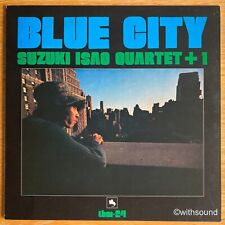 ISAO SUZUKI QUARTET +1 Blue City JAPAN ORIG LP 1974 THREE BLIND MICE TBM-24 picture