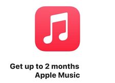 Apple Music -Up To 2 Months - New Users - READ DESC. (Up To $25 Value) USA picture