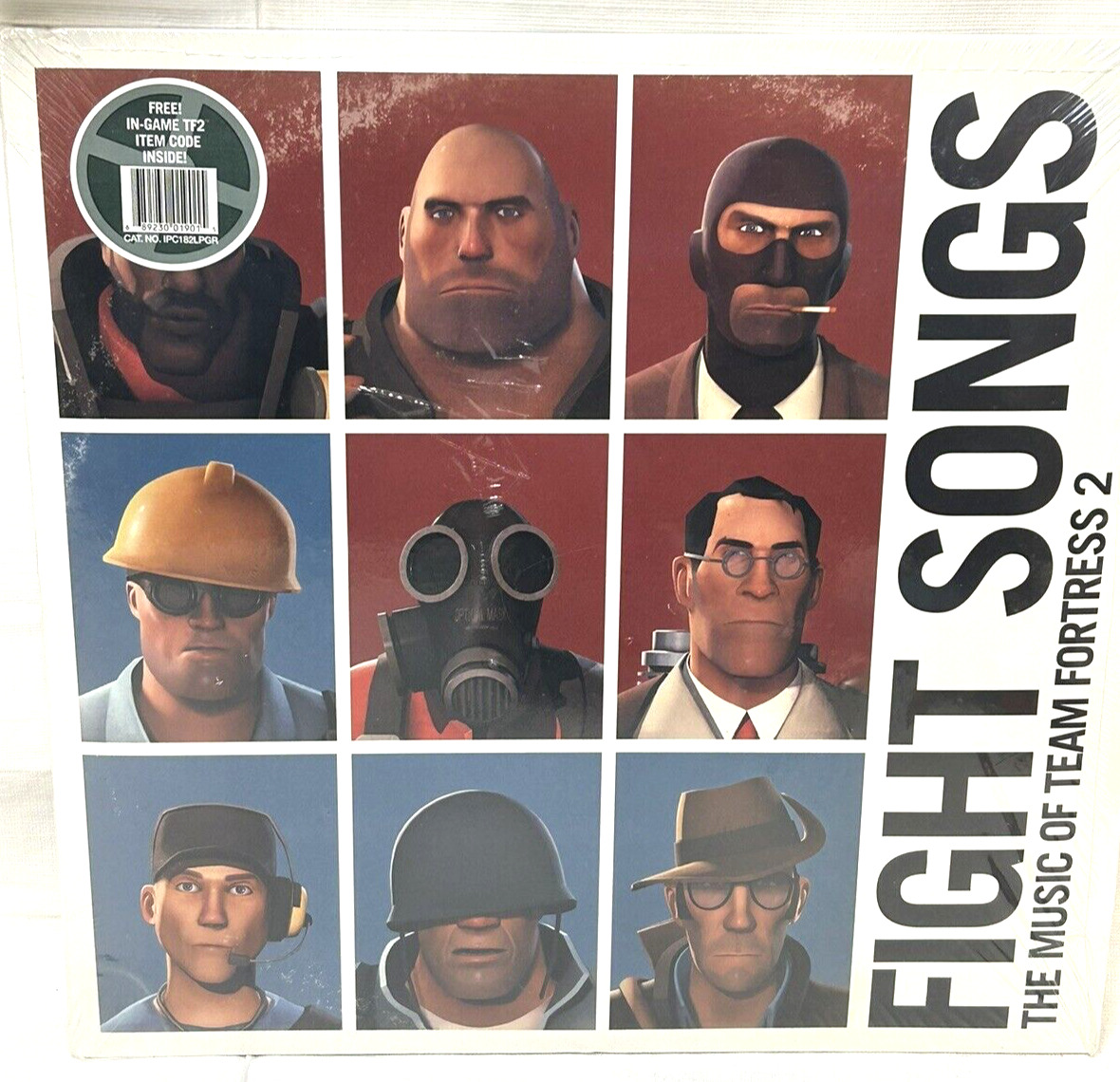 Fight Songs Music of Team Fortress 2 Vinyl LP New Sealed Code Valve Orchestra