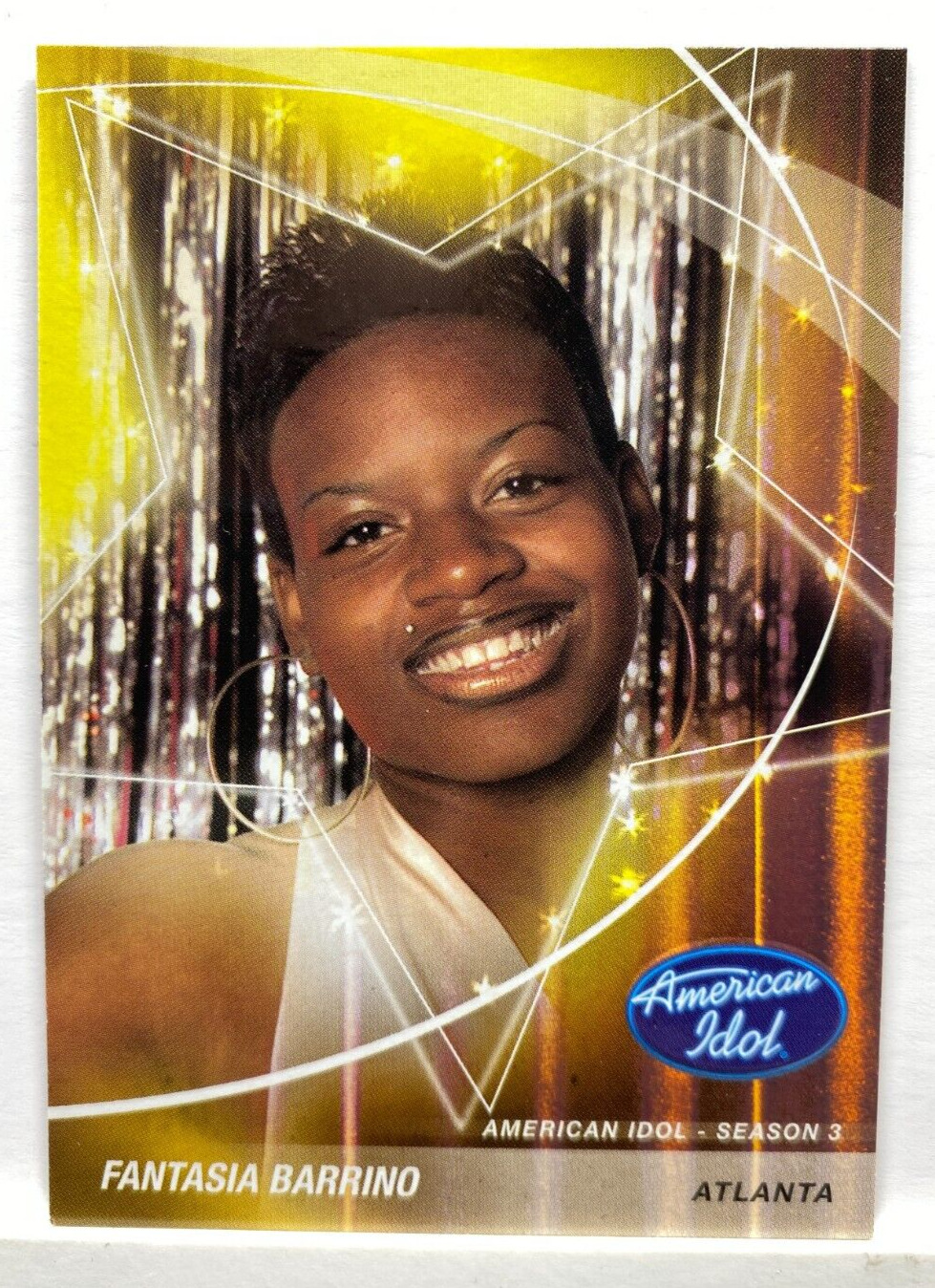 VTG #32 Fantasia Barrino Atlanta 2004 Fleer American Idol Season 3 A2